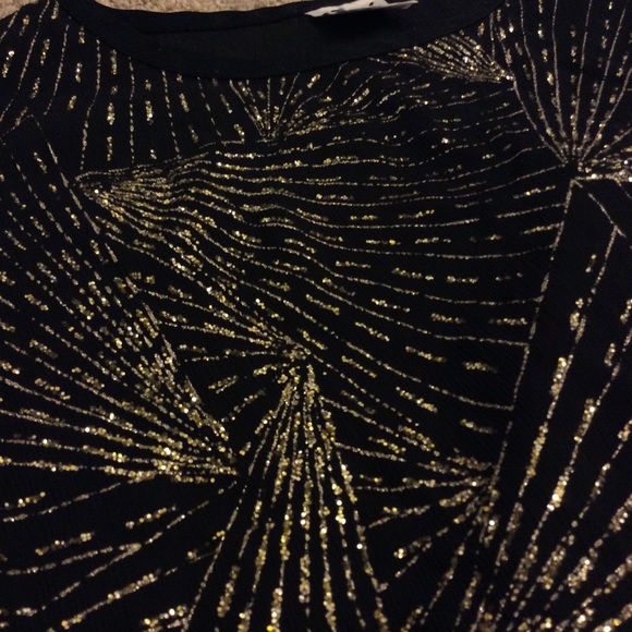 Vintage Attivo Gold Black Sheer Sparkle - Picture 3 of 7